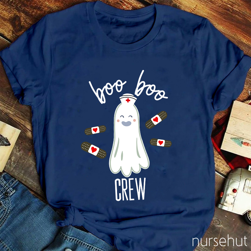 Boo Boo Crew Nurse for Halloween T-Shirt