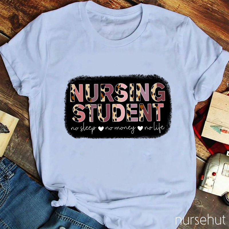 No Sleep No Student No Life T-Shirt