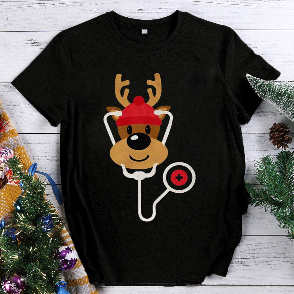 Here Comes The Elk Nurse T-Shirt