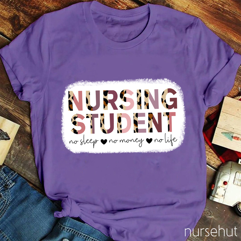 No Sleep No Student No Life T-Shirt