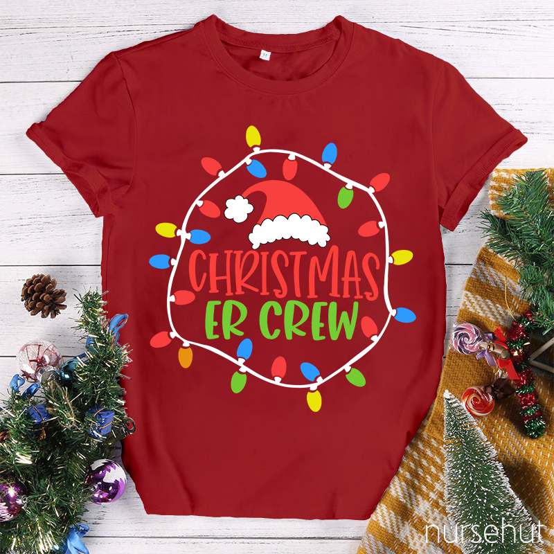 Christmas ER Crew Nurse T-Shirt