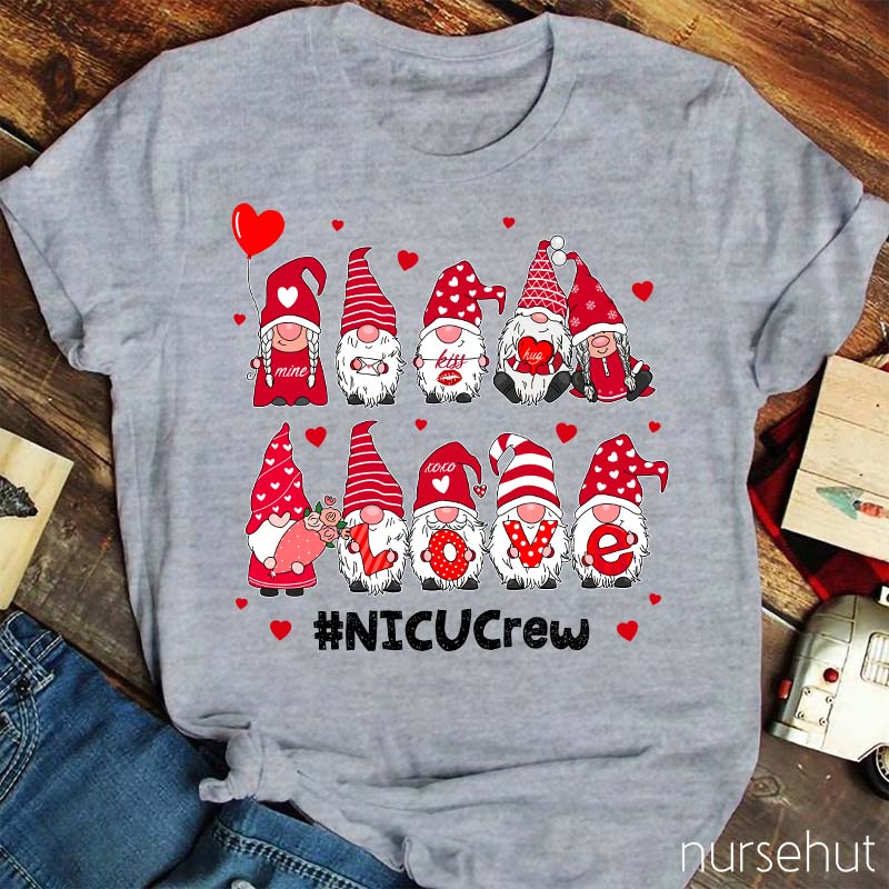 Personalized Kiss Love Nurse T-Shirt