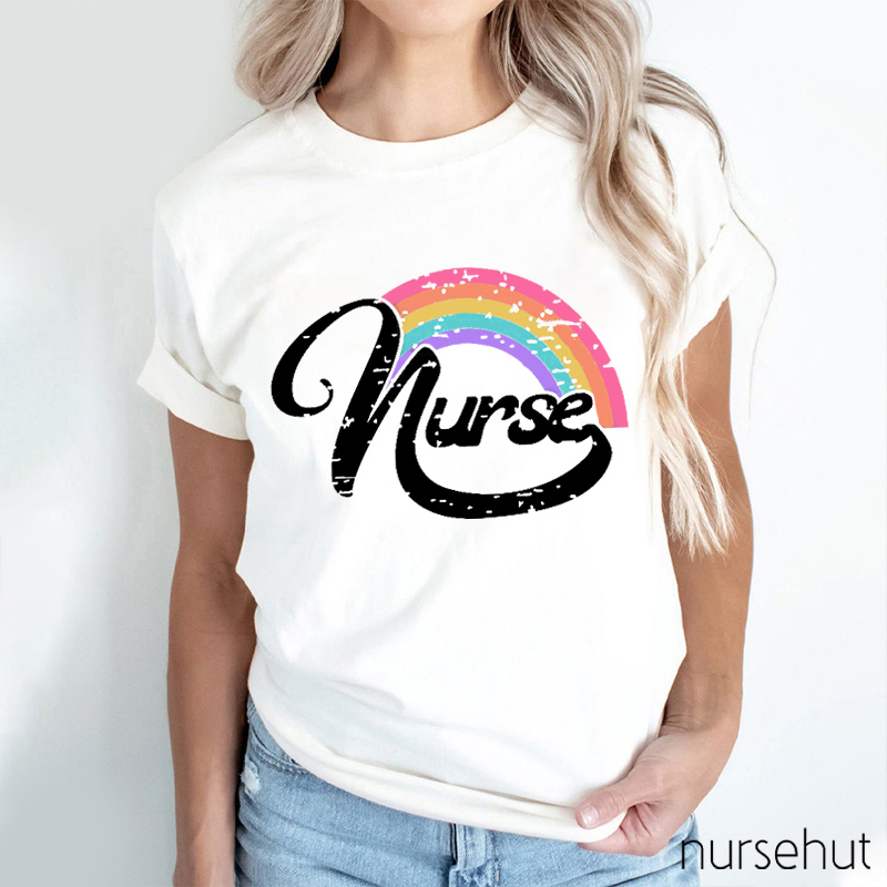 Rainbow Nurse T-Shirts