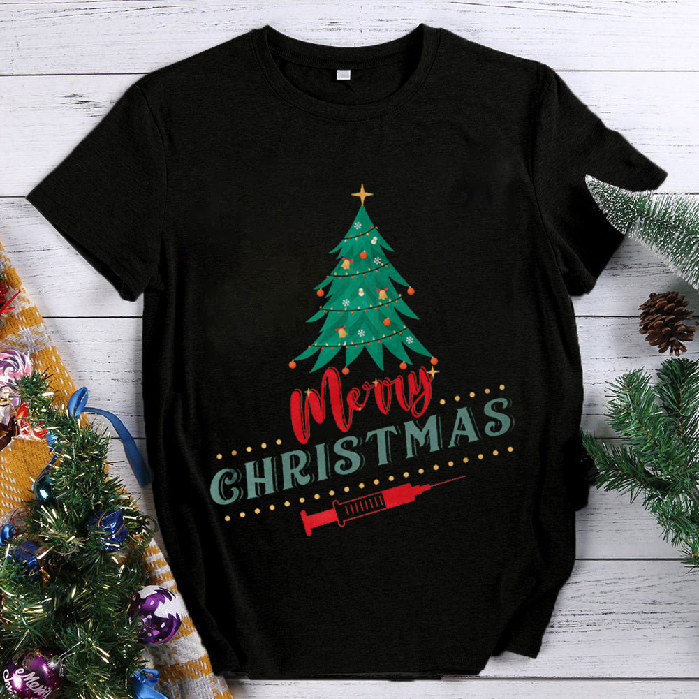 Stay Healthy And Have A Happy Christmas Nurse T-Shirt