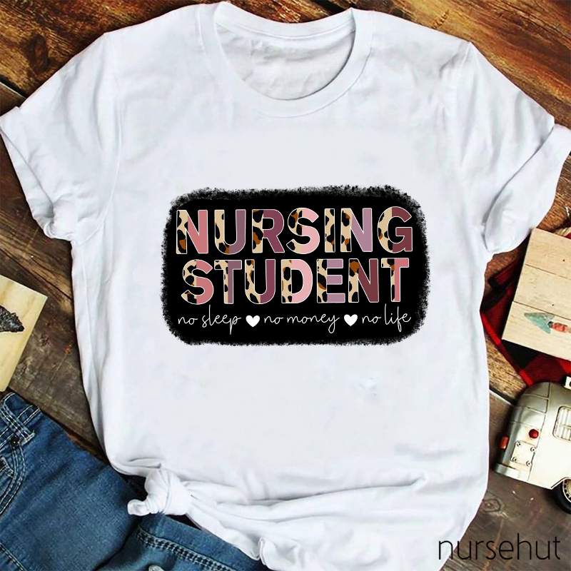 No Sleep No Student No Life T-Shirt