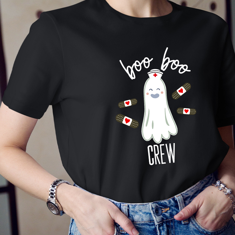 Boo Boo Crew Nurse for Halloween T-Shirt