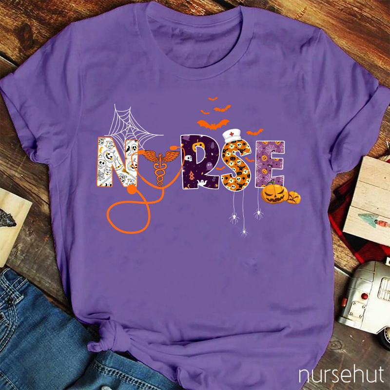 Nurses Also Celebrate Halloween T-Shirt