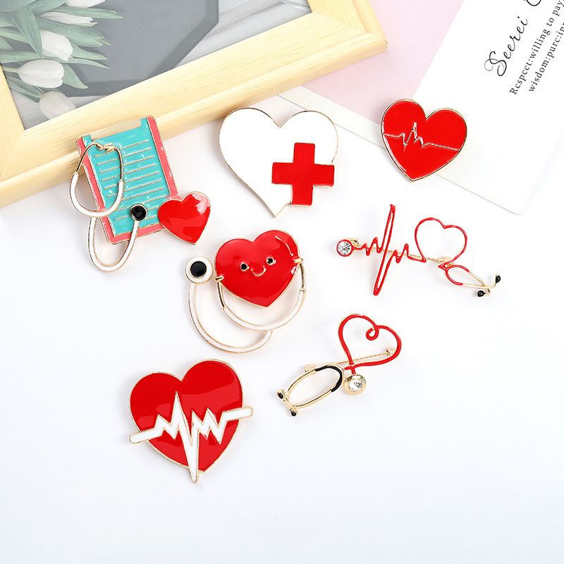 My Heart Was Attacked Series Pin Set