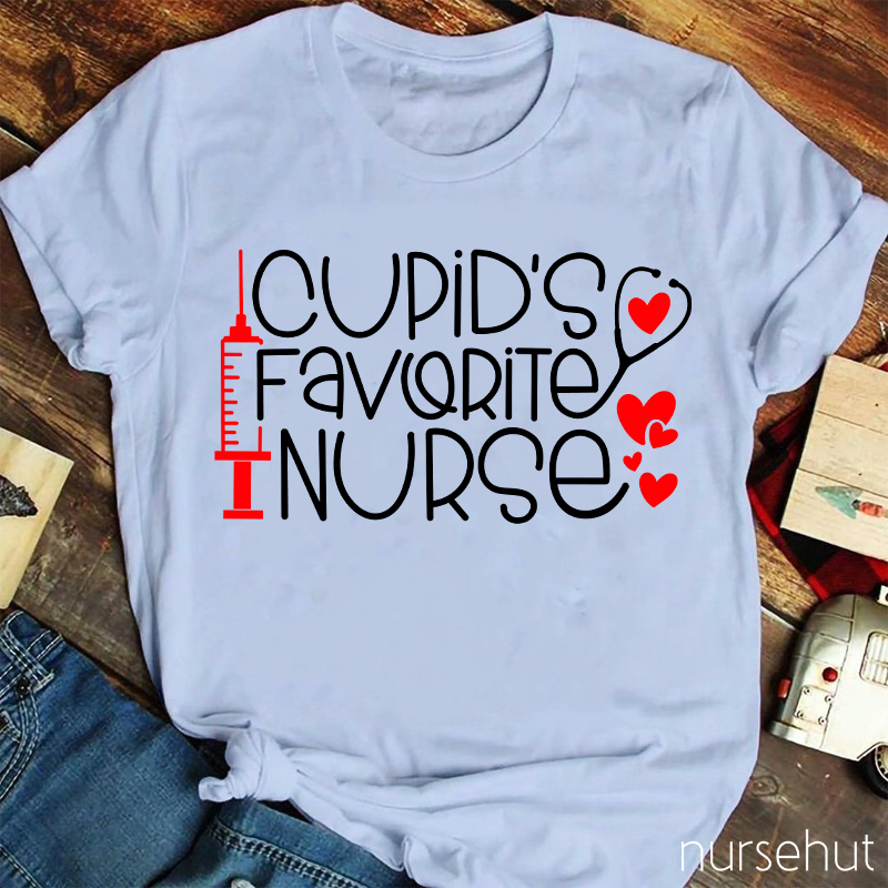 Cupid's Favorite Nurse T-Shirt