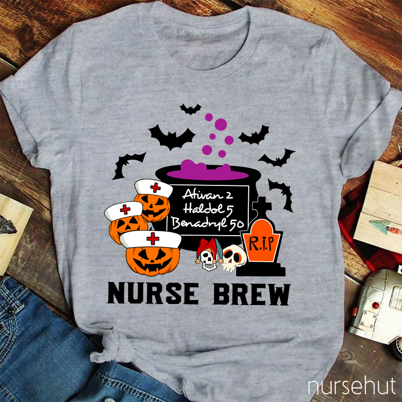 Happy Halloween Crew Nurse T-Shirt