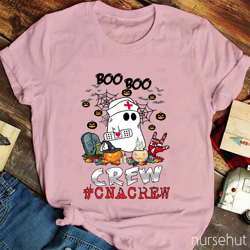 Personalized Boo Crew Nurse T-Shirt