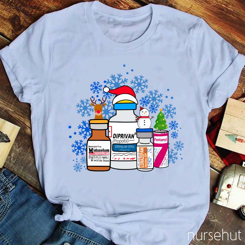 Dream Team Christmas Nurse T-Shirt
