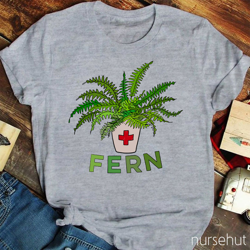 Fern Red Cross Nurse T-Shirt