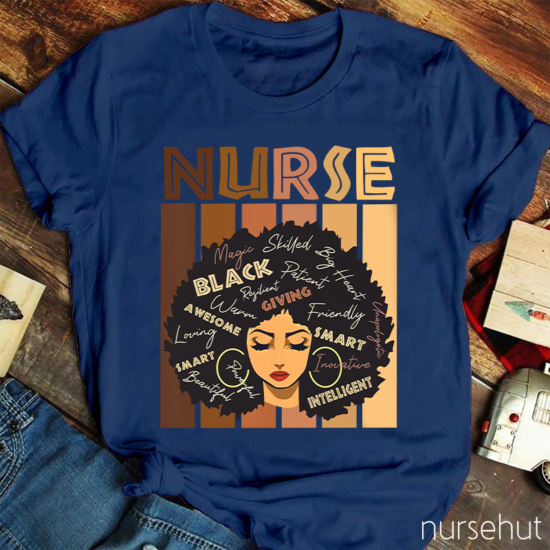 That's All A Nurse Can Be Doesn't Matter With The Skin Color Nurse T-Shirt
