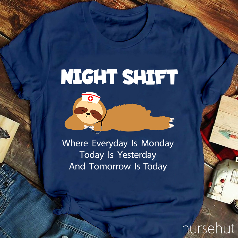 Night Shift Nurse T-shirt