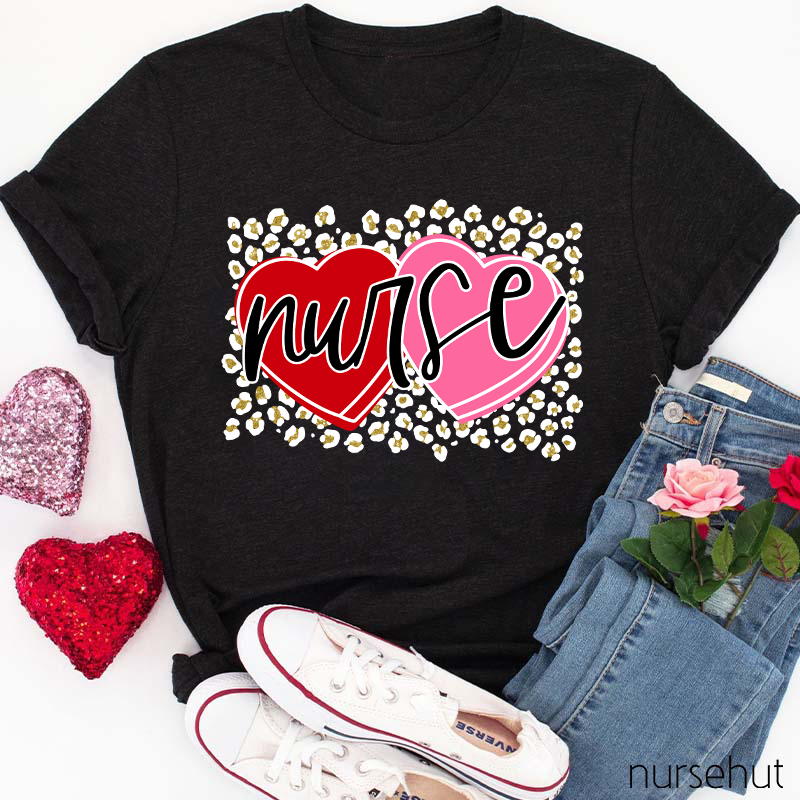 Valentine Vibes Only Nurse T-Shirt