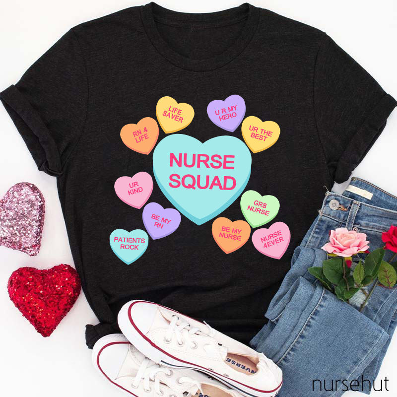 4Ever Nurse Squad Nurse T-Shirt