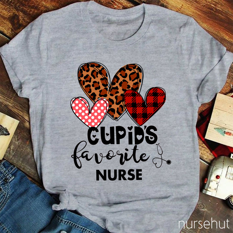 Cupid's Favorite Nurse T-Shirt