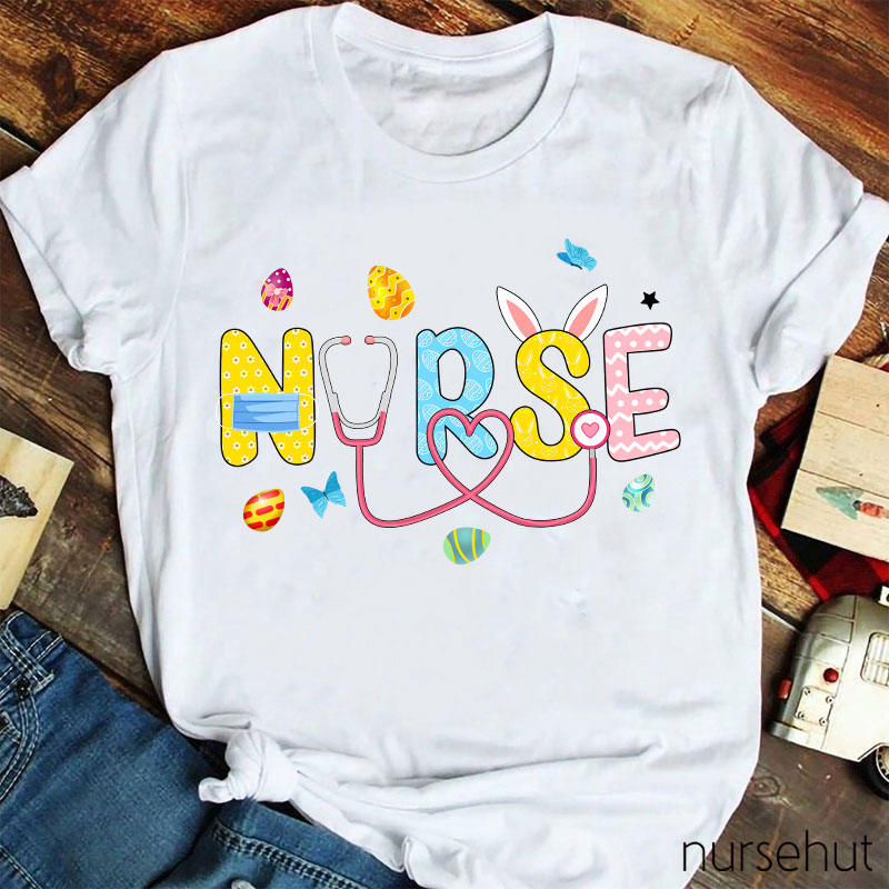 Easter Stethoscope Nurse T-Shirt