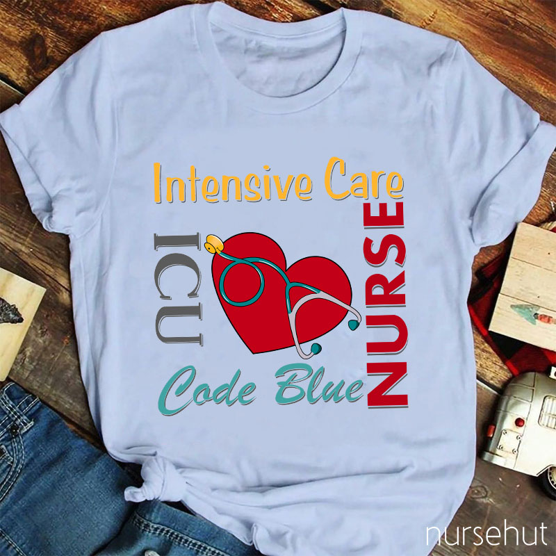 ICU Intensive Care Nurse T-Shirt
