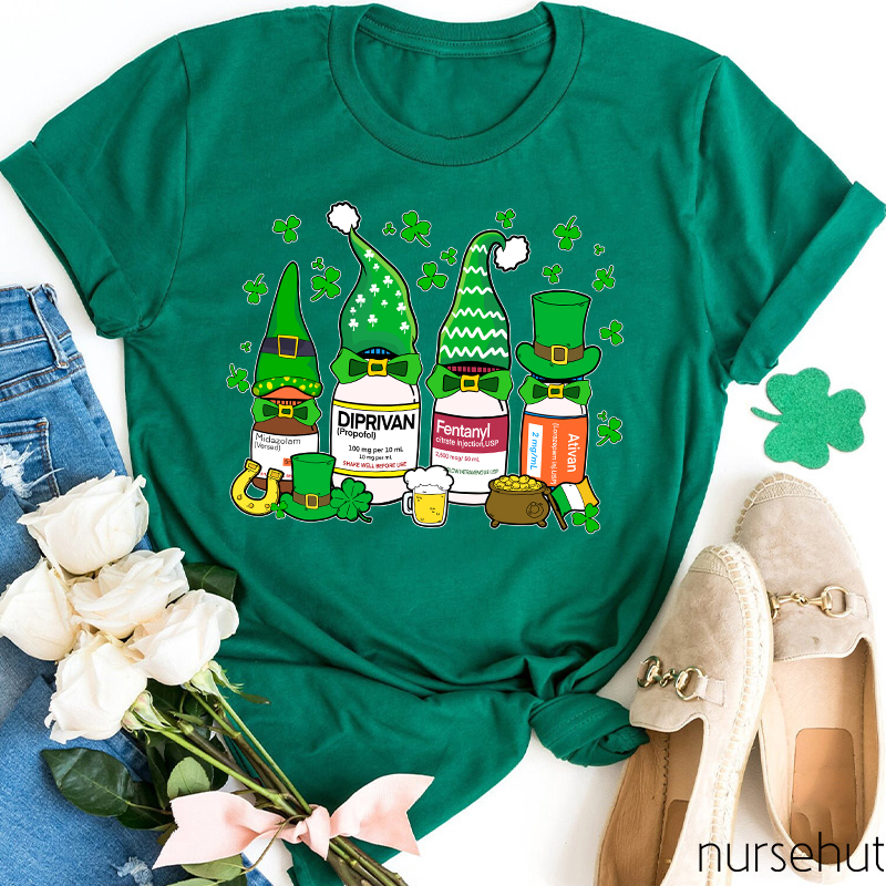 Happy St. Patrick's Day Nurse T-Shirt