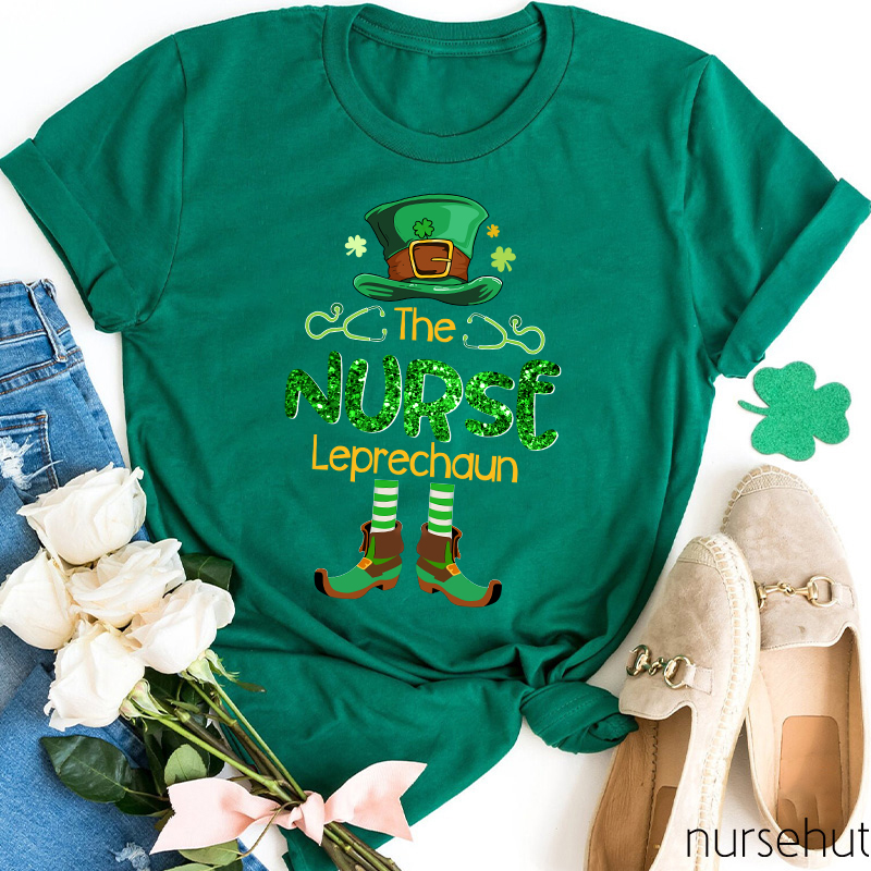 The Nurse Leprechaun Nurse T-Shirt