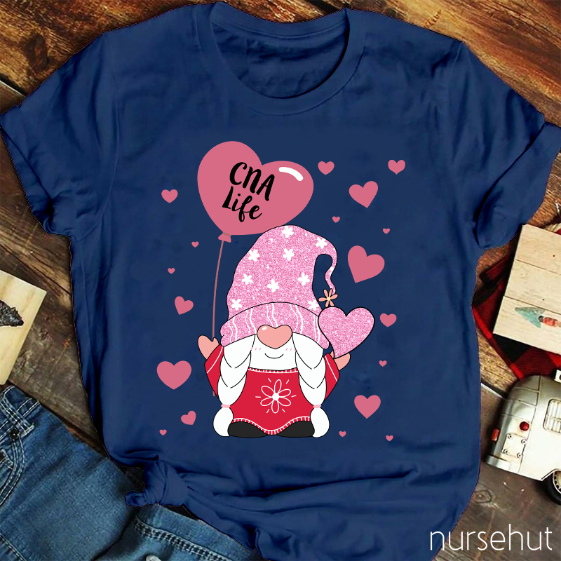 Personalized Nurses' Pinky Life Nurse T-Shirt