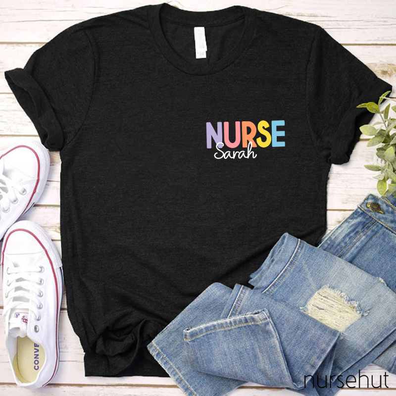 Personalized Nurse NameT-Shirt