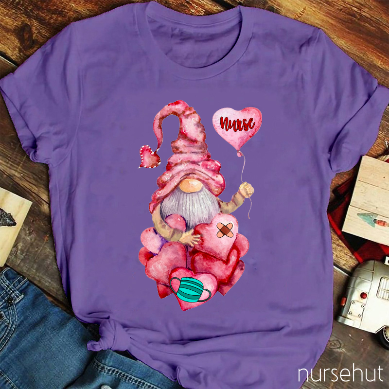 I'm Surrounded By Pink Heart Nurse T-Shirt