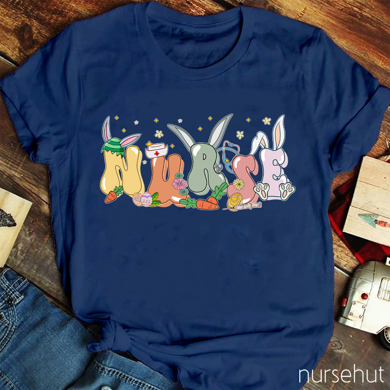 Easter Bunny Nurse T-Shirt