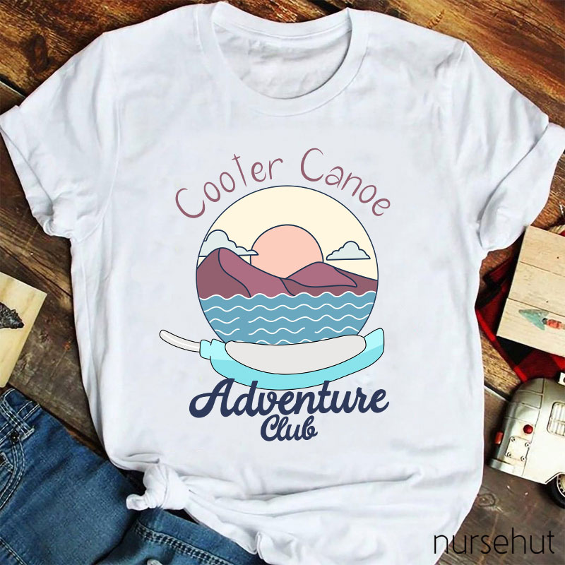 Cooter Canoe Adventure Club Nurse T-Shirt