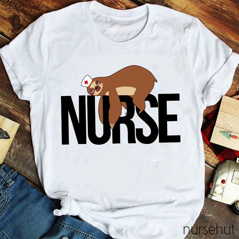 Dr.sloth Nurse T-Shirt