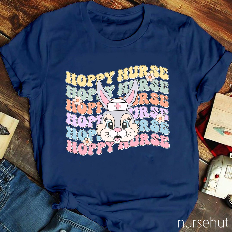 Hoppy Bunny Nurse T-Shirt