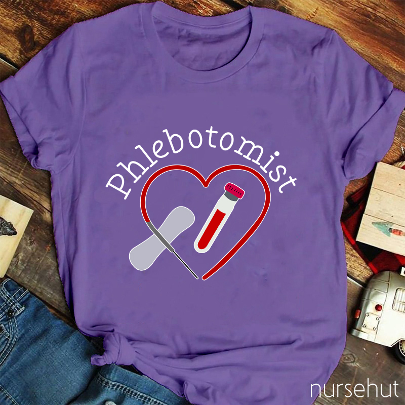 Phlebotomist Nurse T-Shirt