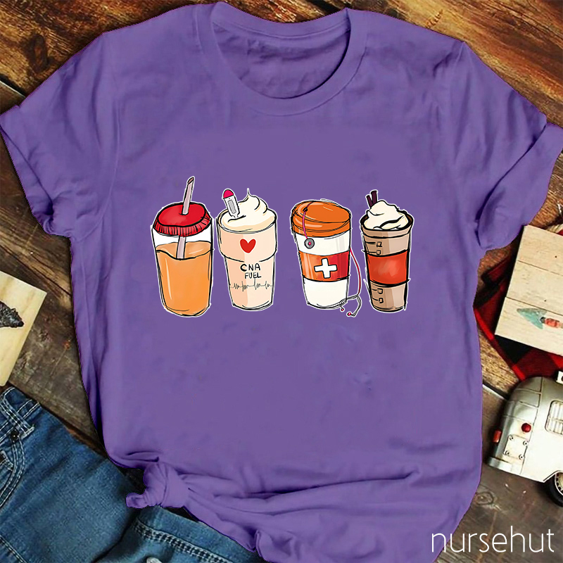 CNA Fuel Special Drinks Nurse T-Shirt