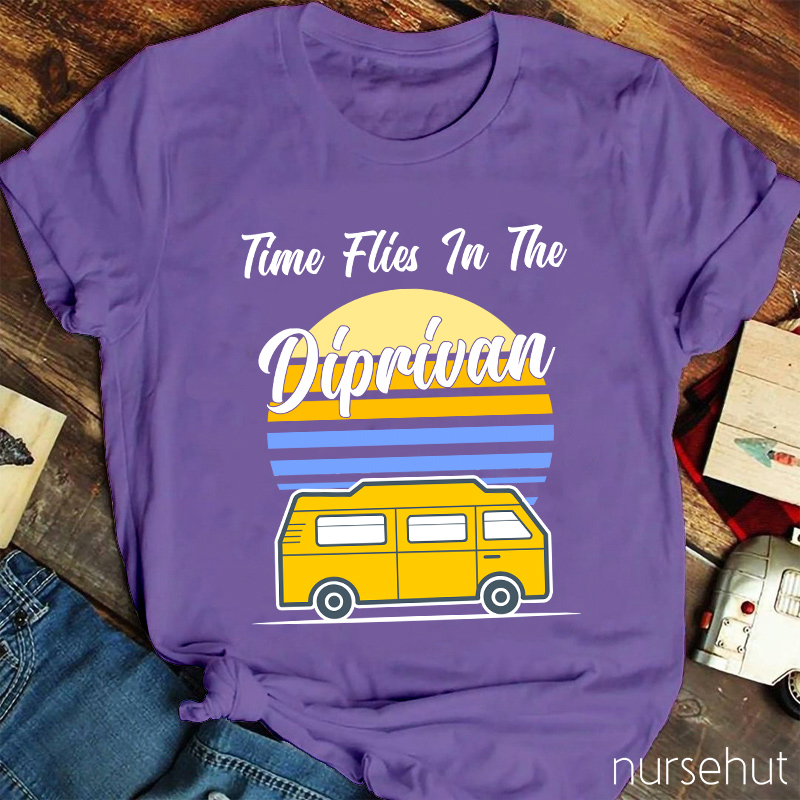 Time Files In The Diprivan Nurse T-Shirt