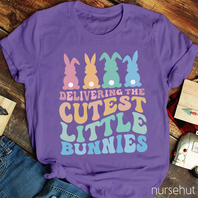 Delivering The Cutest Little Bunnies Nurse T-Shirt