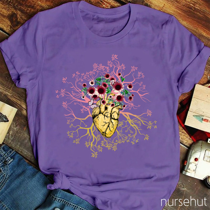 Make Your Heart Thrive Nurse T-Shirt