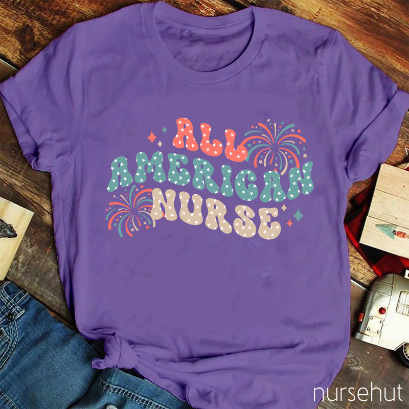 All American Nurse T-Shirt