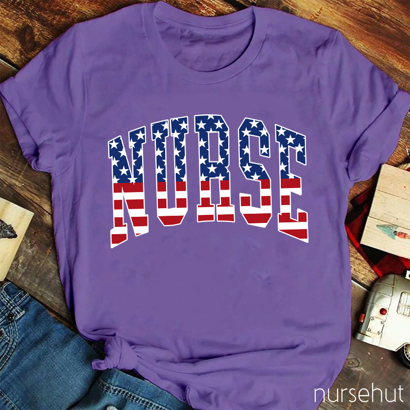 Flag Nurse T-Shirt