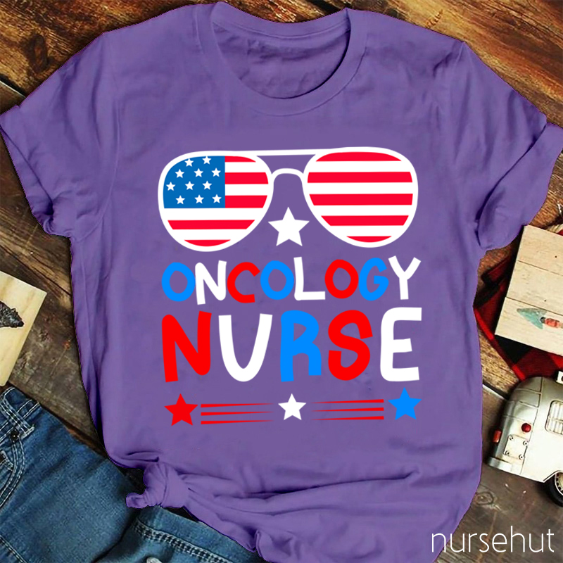 Personalized Department Oncology Nurse T-Shirt