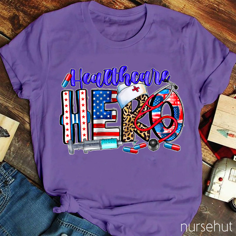 American Hero Nurse T-Shirt