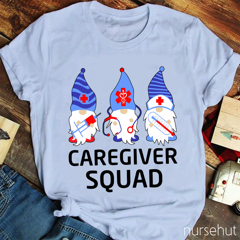 Caregiver Squad Nurse T-Shirt