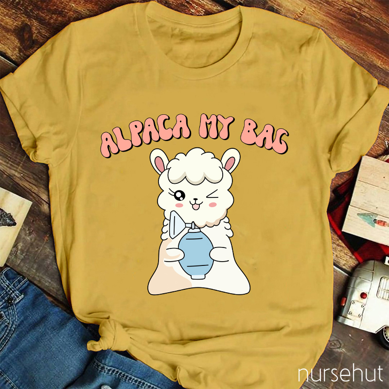 Alpaca My Bags Nurse T-Shirt