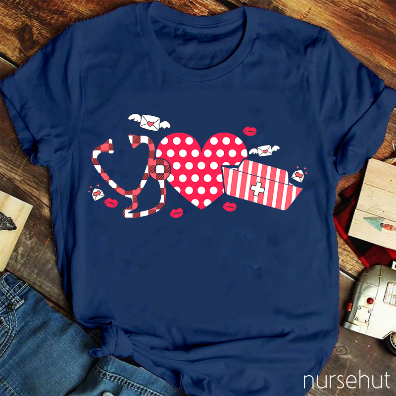 Happy Valentine's Day Nurse T-Shirt