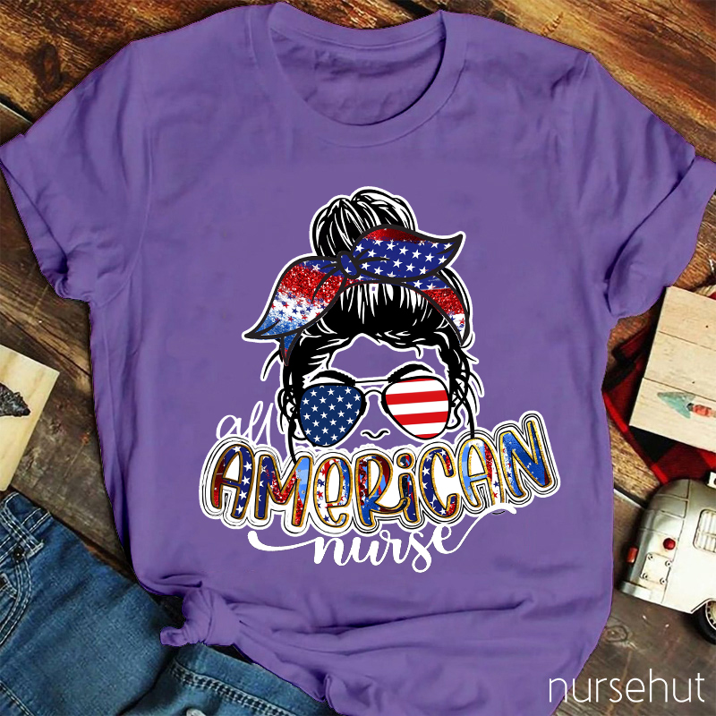 All American Nurse T-Shirt