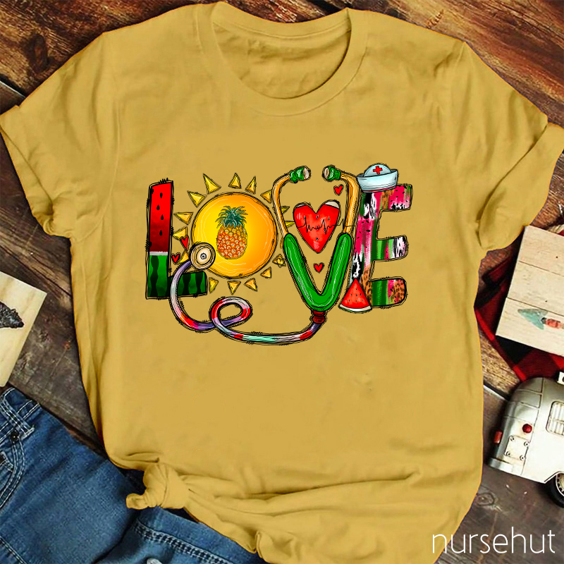 Summer Love Nurse T-Shirt