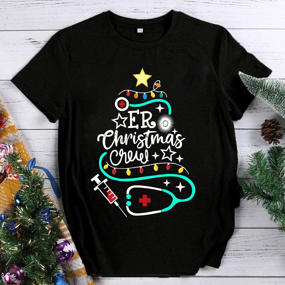 ER Christmas Crew T-Shirt
