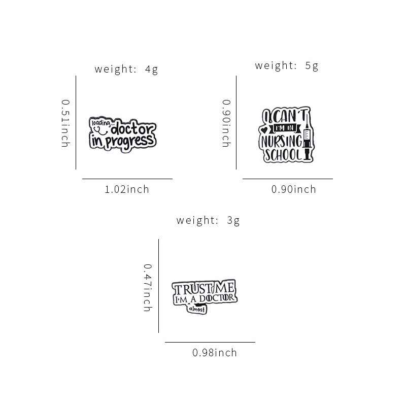 Doctor In Progress Nurse Series Pin Set