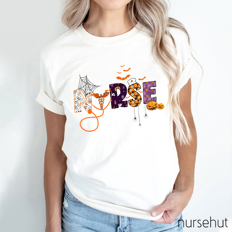 Nurses Also Celebrate Halloween T-Shirt